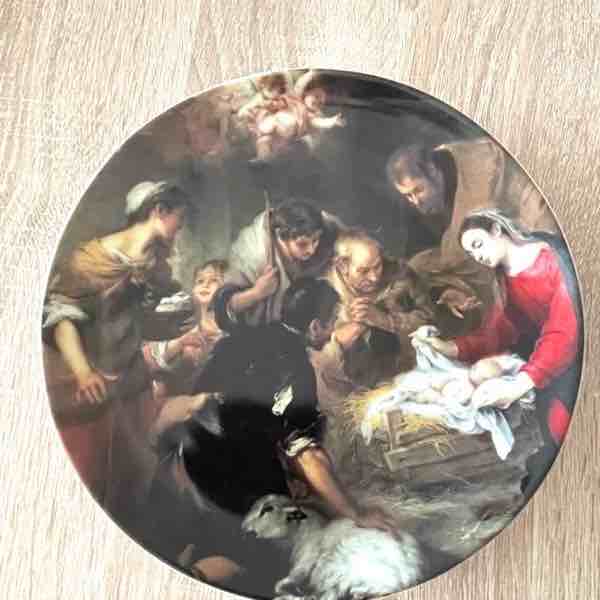 Plato edición limitada Navidad 2002, Vista Alegre