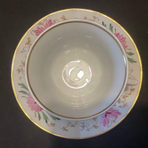 Servicio individual de desayuno, Vista Alegre (rosas pintado a mano) - Imagen 3