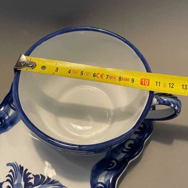 Servicio de desayuno, azul, Alcobaça - Imagen 3