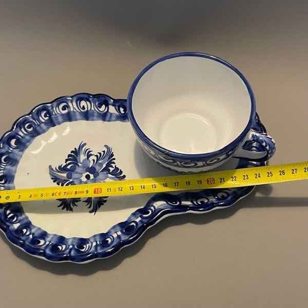 Servicio de desayuno, azul, Alcobaça - Imagen 2