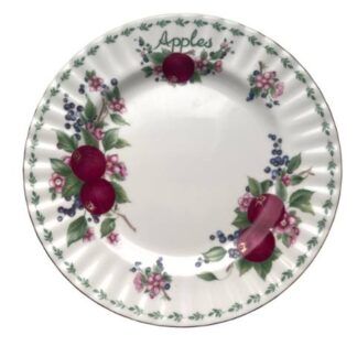 Plato Apples (20,7cm). Covent Garden Fruits series (Royal Albert)