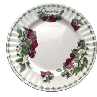 Plato Cherries (20,7cm). Covent Garden Fruits series (Royal Albert)