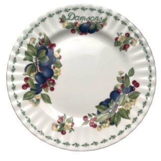 Plato Damsons (20,7cm). Covent Garden Fruits series (Royal Albert)