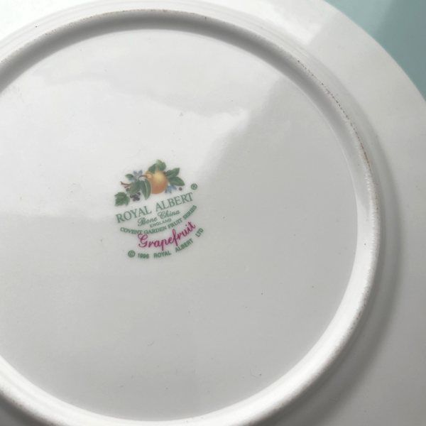 Plato Grapefruit(20,7cm). Covent Garden Fruits series (Royal Albert) - Imagen 3