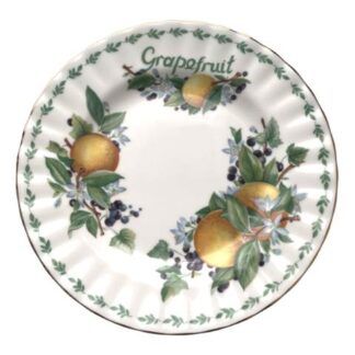 Plato Grapefruit(16cm). Covent Garden Fruits series (Royal Albert)
