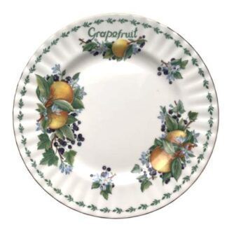 Plato Grapefruit(20,7cm). Covent Garden Fruits series (Royal Albert)
