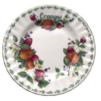 Plato Oranges(16cm). Covent Garden Fruits series (Royal Albert)