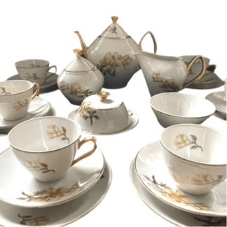 Juego de té completo, 6 servicios, 23 piezas - Viana (Portugal)